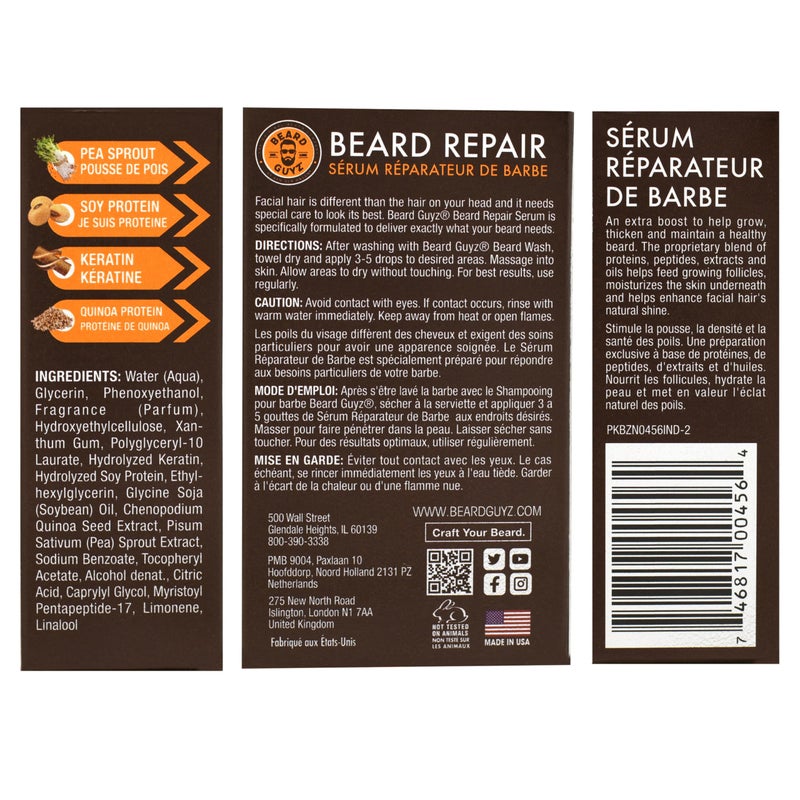 Beard Guyz Beard Serum â€“ Lightweight Beard Conditioner & Facial Hair Serum with Quinoa Seed & Vitamin E â€“ Hydrating & Nourishing Beard Oil Alternative, 1 oz - Image 5